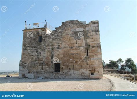 Crusader Fortress Parapet In The Old City Of Acre Akko Royalty-Free ...