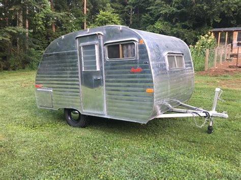 1958 Vintage Serro Scotty Sportsman teardrop camper trailer | eBay ...