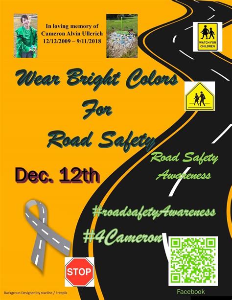 Pin by Tony Caufield on road safety awareness | Safety awareness, Road ...