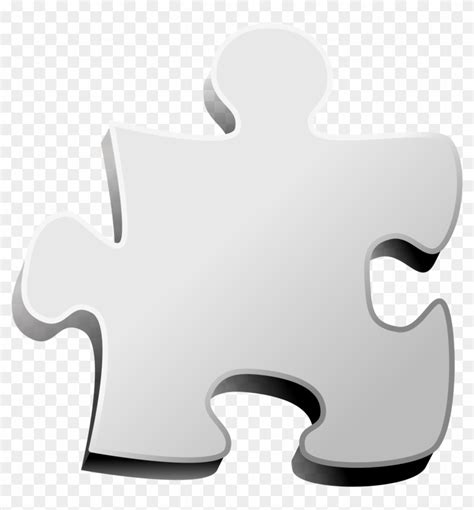 Open - 3d Puzzle Piece Clipart, HD Png Download - 2000x2000(#136528) - PngFind