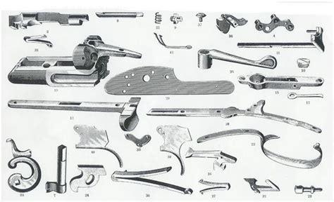 Double Barrel Shotgun Parts Diagram