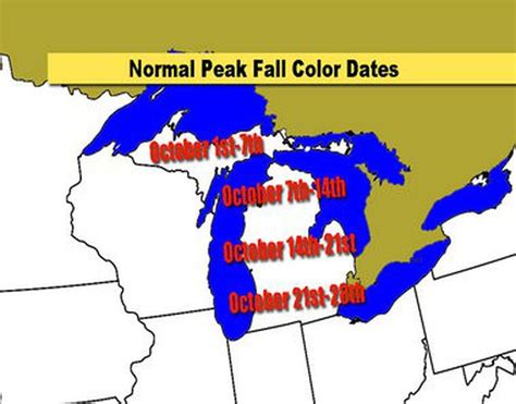 Michigan fall colors: Trees are changing fast with one part of Michigan ...