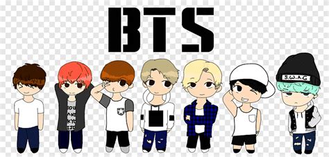 BTS Chibi Drawing Fire Art, rapper skull, child, manga png | PNGEgg