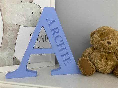 Nursery Letters Wooden Letters Nursery Decor New Baby - Etsy