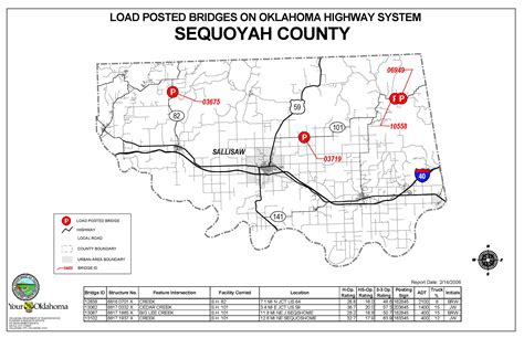 Oklahoma Highway System Bridge Postings