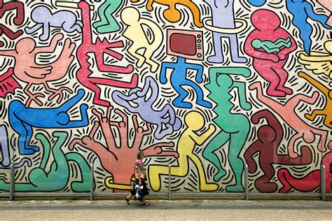 TUTTOMONDO di Keith Haring 1989 | Tuttomondo è un grande mur… | Flickr