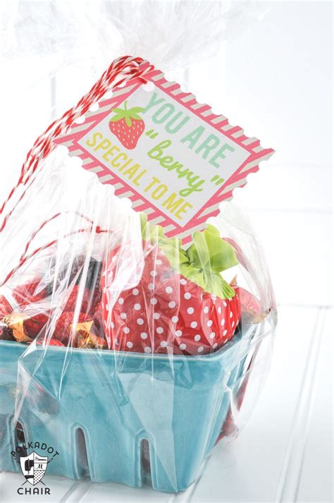 Strawberry Gift Basket Ideas, the Polka Dot Chair