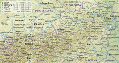 Tirol Austria Map