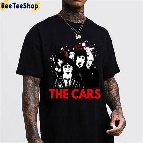 Music The Cars Band Red Black Art Unisex T-Shirt - Beeteeshop