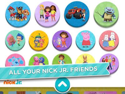 NickALive!: Nickelodeon USA Launches Nick Jr. App Featuring Hit Preschool Content, Interactive ...