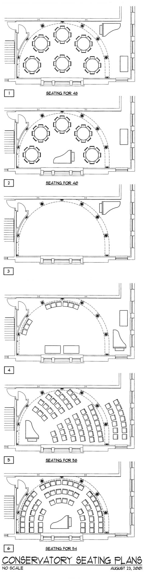 ROOM LAYOUTS - Eichelberger Performing Arts Center