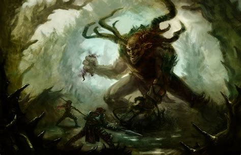 Forest Troll Art by Gordomuro