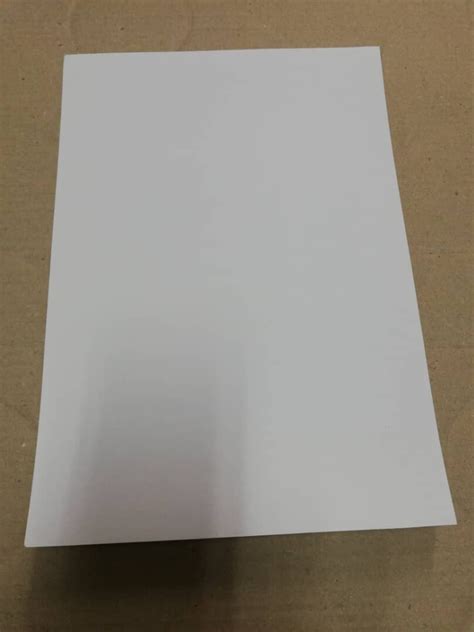 A4 Simili Sticker (Matt) White 100 sheets