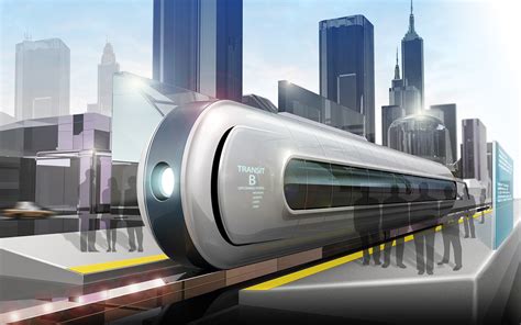 2065 MagLev Split Unit Train on Behance