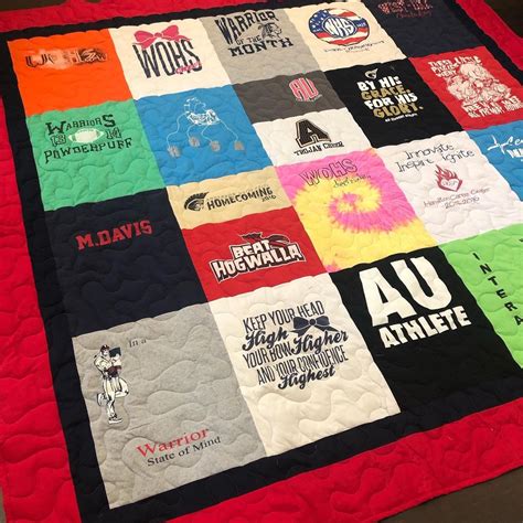 Tshirt Quilt Mosiac Style With Borders - Etsy