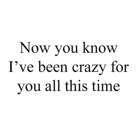 Crazy about you