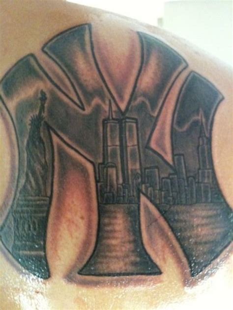 best tattoo gallery: New york Yankees tattoo