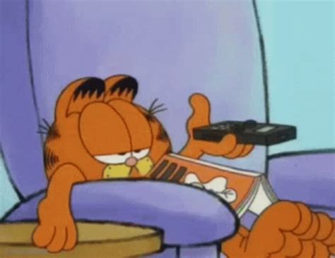 Tv Remote GIF - Tv Remote Garfield - Discover & Share GIFs