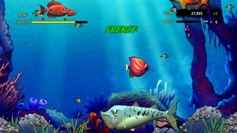 Feeding Frenzy Gameplay 🐟 Xbox 360 - Fun food chain - YouTube