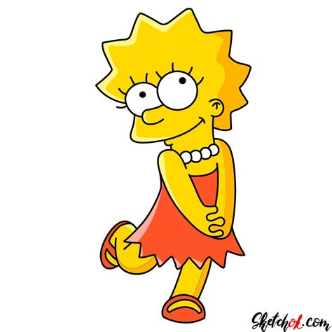 How to Draw Cute Lisa Simpson: Simple Step-by-Step Guide