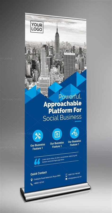 Pull Up Banner Design, Roll Up Design, Bunting Design, Elegant Business Cards, Corporate ...