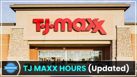 TJ Maxx Hours Today - Store Hours 【June 2022】 | Tj maxx hours, Tj maxx ...