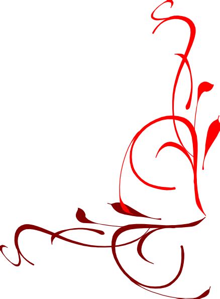 Free Red Flourish Cliparts, Download Free Red Flourish Cliparts png images, Free ClipArts on ...