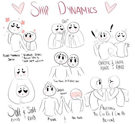 ship dynamics i love a lot💕 | Drawing base, Drawing expressions, Drawing challenge