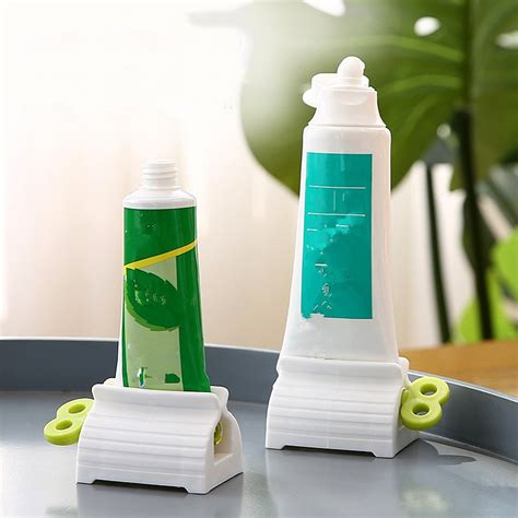2020 New Toothpaste Squeeze Facial Cleanser Squeeze Manual Toothpaste Clip Cleaning Supplies ...
