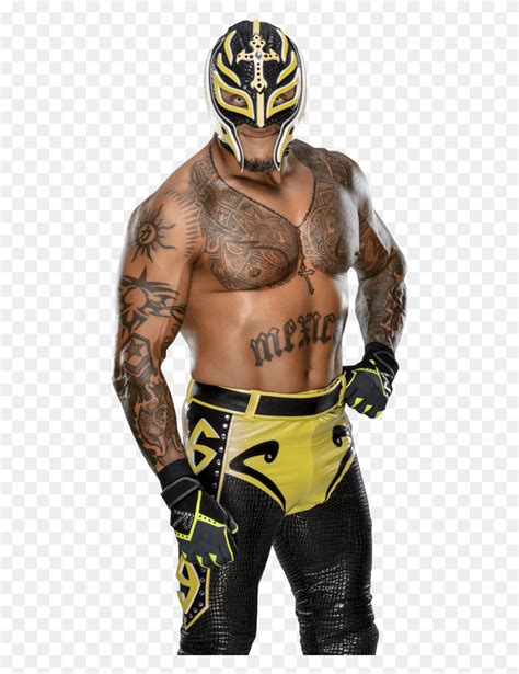 Rey Mysterio 2018 Mask, Skin, Tattoo, Person HD PNG Download - FlyClipart