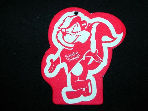 Red Skunk Air Freshener | Stinky Things Store