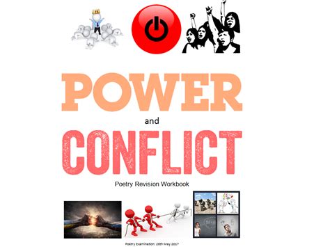 AQA Power and Conflict Poetry workbook | Teaching Resources