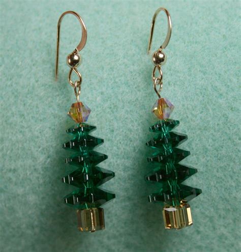 fir trees | Diy christmas tree earrings, Christmas jewelry diy ...