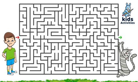 Free Printable Mazes for kids | Puzzle for children ⋆ Kids Activities