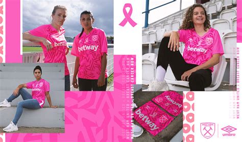 West Ham United Women 2019-20 Umbro Pink Kit - TSC