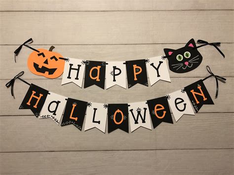 Happy Halloween Printable Banner