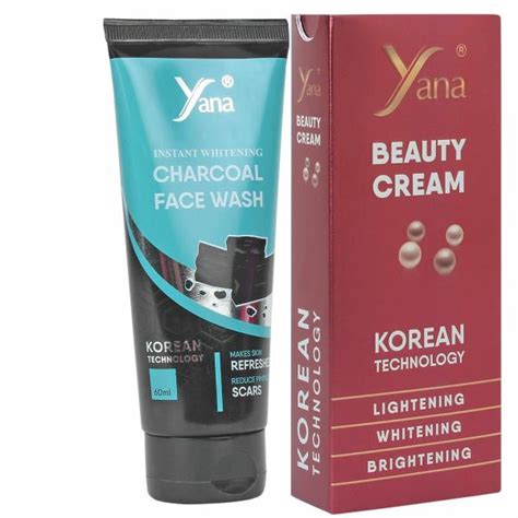 Yana Beauty Cream Fairness Men In Summers Pimples Arms With Face Wash - JioMart