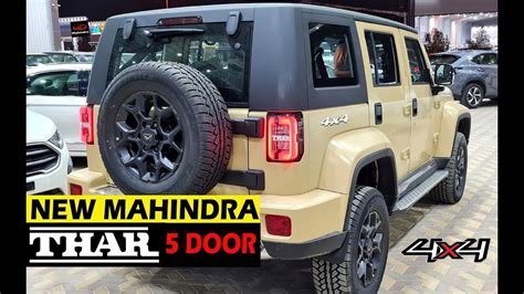 Mahindra Thar 5 Door 2023 | Better Than JEEP | Launch 2023 - YouTube