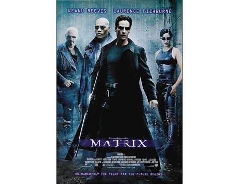 The Matrix Movie Poster 1999 Keanu Reeves Action One - Etsy UK