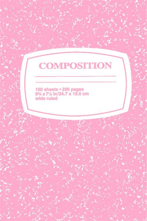 pink ! in 2022 | Book cover art diy, Book cover template, Notebook ...