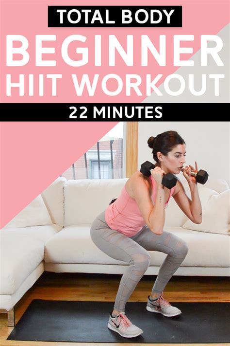 Total Body HIIT Workout for Beginners (22 Mins)