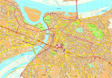 Beograd Vector map | Order and download Beograd Vector map