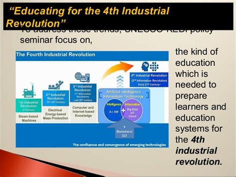 Education for the 4th Industrial Revolution