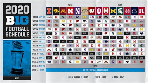 Big 10 Football Schedule 2022 Printable - Printable Schedule