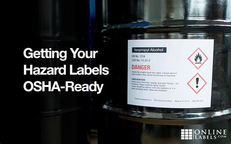 Getting Your GHS Labels OSHA-Ready - OnlineLabels.com