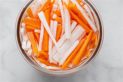 Pickled Carrot and Daikon Radish Recipe