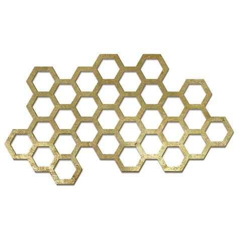 17X13 Wood Honeycomb Wall Decor | At Home