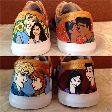 Disney Princess Shoes by simplycolorfilled on Etsy, $105.00 | Disney princess shoes, Princess ...