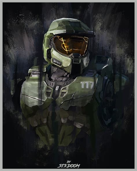 Master Chief Fanart By Me : r/halo