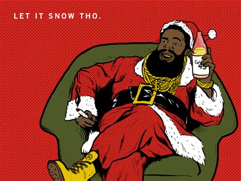 Hip Hop Santa by BLACKHOLESTUDIO on Dribbble